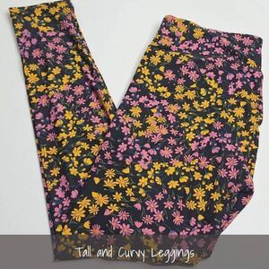 LuLaRoe TC Leggings Floral NEW